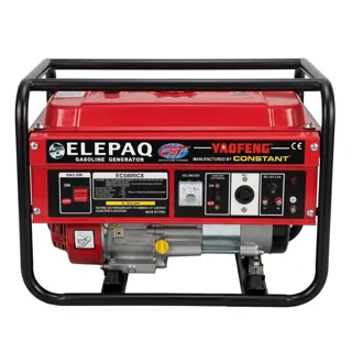 Elepaq 2.5Kva 100% Copper Constant Manual Petrol Generator | EC-5800CX